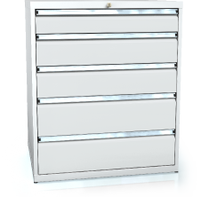 Drawer cabinet 1018 x 860 x 750 - 5x drawers